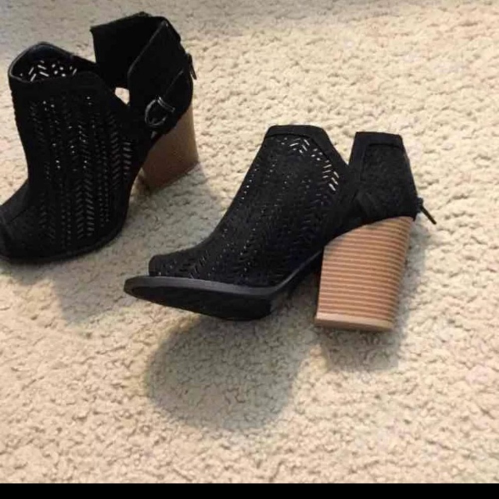 Peep Toe Booties